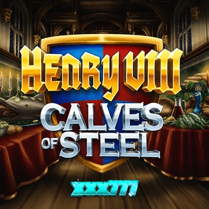 Henry 8th Calves of Steel slot game interface